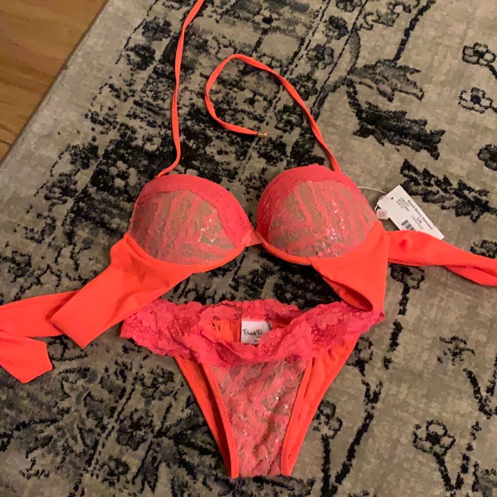 Brand new Beach Bunny bathing suit with tags !